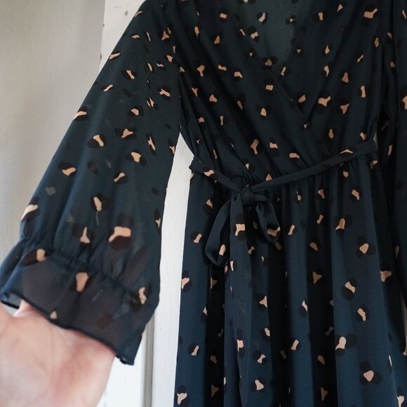 Shein Leopard Print Dress - Picture 2 of 7